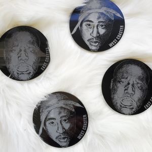 Tupac and Biggie coasters